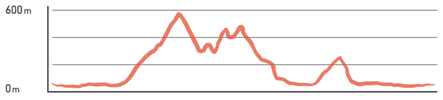 Elevation profile: Yangminshan Ride