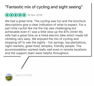 trip advisor bike tour review