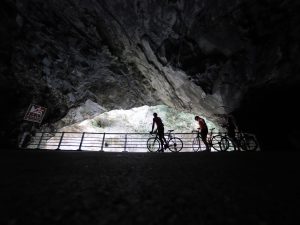 Cave road cycling in Taiwan