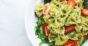 image of healthy pasta dish